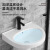 蓓尔蓝 XS007 立柱式洗手盆 小户型卫生间阳台落地式一体陶瓷盆连体盆 常规款