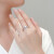 FR珠宝 钻戒白18K金钻石戒指钻戒女裸钻定制婚戒结婚求婚戒指女 共25分（20+5）IJ色SI