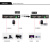 EB-LINK 全高清非压缩DVI视频光端机带环出+独立双向音频+RS232数据+USB无压缩无损KVM光纤延长器FC接口