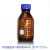 悦成 蓝盖试剂瓶GL45  GL80口 透明 棕色试剂瓶  方瓶试剂瓶 耐高温 棕色蓝盖试剂瓶 500ml 现货 