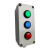 中微科技控制箱对压轮编码器线电源线遥控器编码器按钮报警器配件 33MM三个按钮