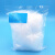 久龙玺 石英棉 石英玻璃棉 石英纤维棉 实验室 设备仪器过滤 催化填料用 5-8um(50克)