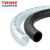 山耐斯 TWSNS PA6尼龙管高压气管油管耐酸碱腐蚀高温 PA6-6x1 白色100米