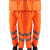 博迪嘉 CN032新款雨衣套装反光透气防寒工作服荧光橙色S码1套 出口专供