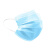 君御一次性口罩10只袋装三层防护含熔喷布防尘防细菌飞沫雾霾蓝色100袋/箱(1000只)