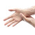 谋福CNMF612 一次性手套PVC手套 检查手套 餐饮家务烘焙手套 餐饮手套 餐饮美容手套（ 大号）