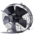 外转子轴流风机YWF4E/4D-300/350/400/450/500冷库冷干机风扇380V YWF4D350S380V中速