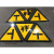 订制交通标志牌70三角慢字警示牌限速标牌道路反光标识牌铝板 十字交叉路口