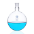 垒固玻璃单口圆底烧瓶24#实验室蒸馏瓶50/100/150/250/500/1000ml 250ml/29#