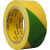 精选好货黄绿双色pvc警示胶带贴扁铁接地标识24cm厘米贴纸地面标 宽48mm*33米卷