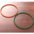 钢丝芯圆带PU圆条聚氨酯TPU工业皮带O型传动带马达牛筋电机实心绳 红色光面15MM1米价 其他