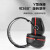 山头林村隔音耳罩睡觉降噪学习专用头戴式工业级静音防噪音耳机 黑红防噪音耳罩 DL523012