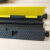 压线板线槽减速带橡胶PVC电缆护线槽板水管盖线板演出展会过线槽 黄黑减速带大槽