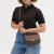 蔻驰（COACH）Bandit Shoulder Bag简约时尚新款女士经典单肩包斜挎包 Brass/Dark Stone