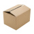 金益升邮政纸箱包装纸盒打包快递箱瓦楞纸盒子瓦楞加厚特硬定做logo 三层加硬(10只) 6号260x150x180mm