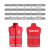 美安明志愿者反光马甲订制安全背心义工公益工作服反光衣logo定制 大红色XL