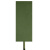 金树叶 人体背跑靶板 150*50cm 通用打靶训练靶牌军绿色EVA靶板 AA
