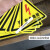 有点危险标识 有电危险警示贴 三角形 安全标识牌 当心触电 贴纸 有电危险黑色 10x10cm