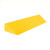 台阶斜坡垫塑料室内家庭用门槛板扫地机器人爬坡垫过门坎防滑三角垫 黄色 长100宽13高6cm