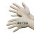 京炼 一次性餐饮手套黄色橡胶乳胶皮加厚塑料透明乳胶塑胶 透明TPE手套(100只) M