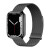 FZRT适用Apple watchs9苹果手表s8/7表带金属iwatch se3/4/5/6米兰尼斯夏天新款钢带44/45mm官方非原装 银色-表带【米兰双磁吸】 40mm(表盘4/5/6代se)