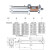 凯宇气动 KYCH 气液增压缸APT JRA NPT63/1T3T/5T/10T压力机冲床气缸 MPT 125*50-20-20T