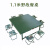必安优品折叠桌椅野战折叠餐桌1100*1100*550mm（配8个马扎）