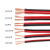RVB红黑平行线 2芯双并线电线监控电源线 双色电子线 红黑 2X0.3平方/10米