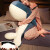薇薇公主（weiweigongzhu）鲸鱼陪睡毛绒玩具女孩抱枕公仔布娃娃女生睡觉夹腿成人圣诞节礼物 卡通鲸鱼-蓝色内胆款150cm
