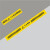小心台阶地贴安全标识小心地滑标识牌定制加厚磨砂PVCA004 10x60cm小心玻璃斜纹面