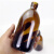 带盖密封罐药瓶空瓶玻璃大容量加厚防漏级口服液分装样品瓶子 300ml棕色瓶+白盖