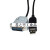 USB转DB15针/孔 适用RUNZE润泽蠕动泵注射泵 RS232 485串口通讯线 DB15针RS485协议 1.8m