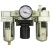 气动三联件AC200002300003D油水分离器自动排水型减压 AC200002D自动排水型)