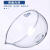 化科  高硼硅玻璃蒸发皿  具嘴型圆底结晶皿 透明玻璃器皿 平底90mm,10个 