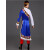 珂纷（KEFEN）藏族服装男藏袍舞蹈演出服少数民族西藏广场舞中老年表演套装 红色五件装 s
