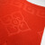 赫思迪格 拉绒压花防滑地毯 PVC橡胶底绒面酒店地毯垫 1.2m宽*15m*大红 JG-1632