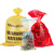 黄色加厚防化垃圾袋红色危险品处理袋实验袋化学危险品专用袋 红色PP小号 31x66cm 50只/包