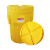 西斯贝尔/SYSBEL SYD950 泄漏应急处理桶 360L防漏防腐蚀聚乙烯材质 95GAL黄色 1台装