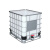 聚远 JUYUAN 1001 IBC吨桶 集装桶储水桶储罐 方形化工桶塑料桶 1000L塑料底座白色吨桶（加厚）企业定制