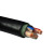 起帆(QIFAN)电线电缆 YJV4*6平方国标铜芯电力电缆 绝缘护套硬线硬电缆 黑色1米