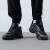 阿迪达斯（adidas）男鞋跑步鞋 2024夏季新款清风系列运动鞋耐磨缓震轻便透气清风鞋 黑色/灰色 39 码