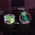 贝玛伦万向水平仪水平泡圆形水平珠带刻度绿红外线激光高精度工 正圆卡槽水平（3个）