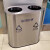 樊先森 304不锈钢双桶E 垃圾桶不锈钢垃圾桶环卫分类垃圾桶