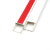 laker  PVC线槽 25*14mm(1米/根/1米价)  明装明线广式方形走线槽网线电线底线墙面线槽板