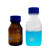 螺纹口广口瓶丝口蓝盖试剂瓶密封瓶实验室取样瓶玻璃瓶透明棕色 蓝盖透明试剂瓶2000ml