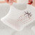欧麦贝贝 婴儿袜子1-3岁网眼袜儿童棉质地板袜宝宝女童夏袜子3双装MW029  纯色组 S码(建议1-3岁)