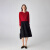 欧黎蔓（OULIMAN）新款山羊绒针织衫女2024年春季红色羊毛开衫休闲百搭流行保暖外衣 红色 160/84A/S