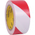 羽的王 红白PVC警示胶带地面标识划线地板5S斑马线胶带 红白60mm*33m*1卷