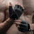 LAC运动手套男女士健身手套训练防滑防护半指透气手套 银灰色 L码