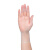 现货一次性手套劳保耐磨工作PVC级丁腈橡胶透明餐饮烘 12寸白色丁腈手套[加长款]100 S